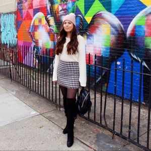 Black Thigh High Boots